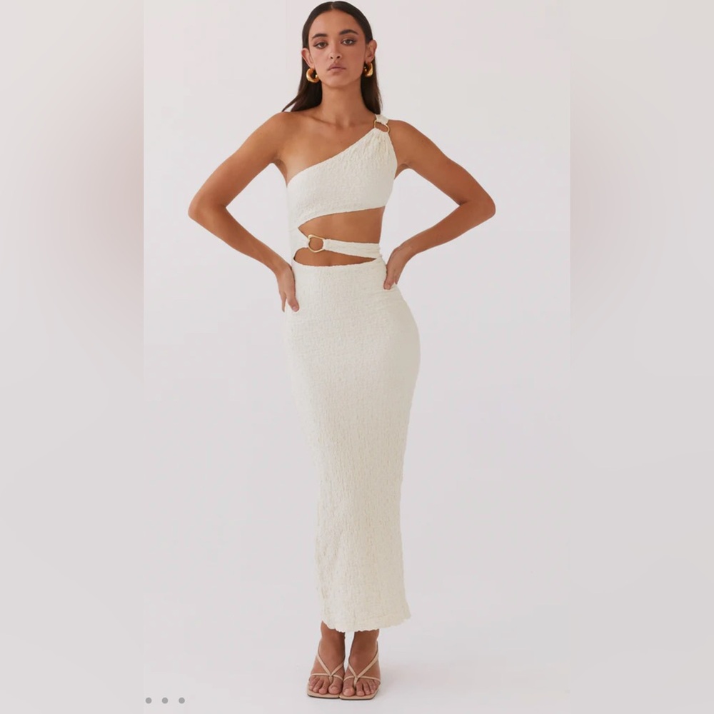 Peppermayo White Maxi Dress